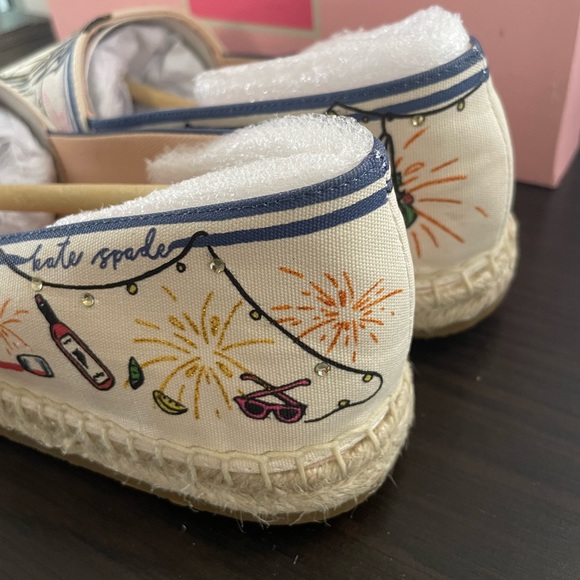 Sold! Kate Spade Roop Top scene espadrilles - Picture 5 of 11